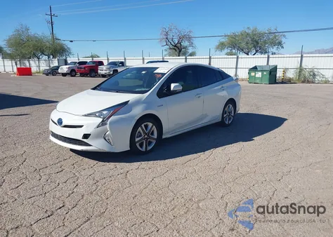 2017 Toyota Prius Three Touring from USA, damaged, VIN JTDKARFUXH3037233
